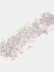 Серый бисер стеклярус