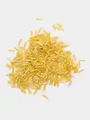 Лимонный бисер стеклярус