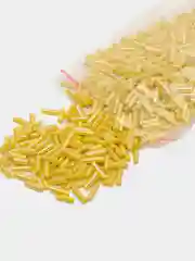 Лимонный бисер стеклярус