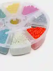 Серый металлик набор бисера для творчества, 6, 7, 8, 14, 28 цветов
