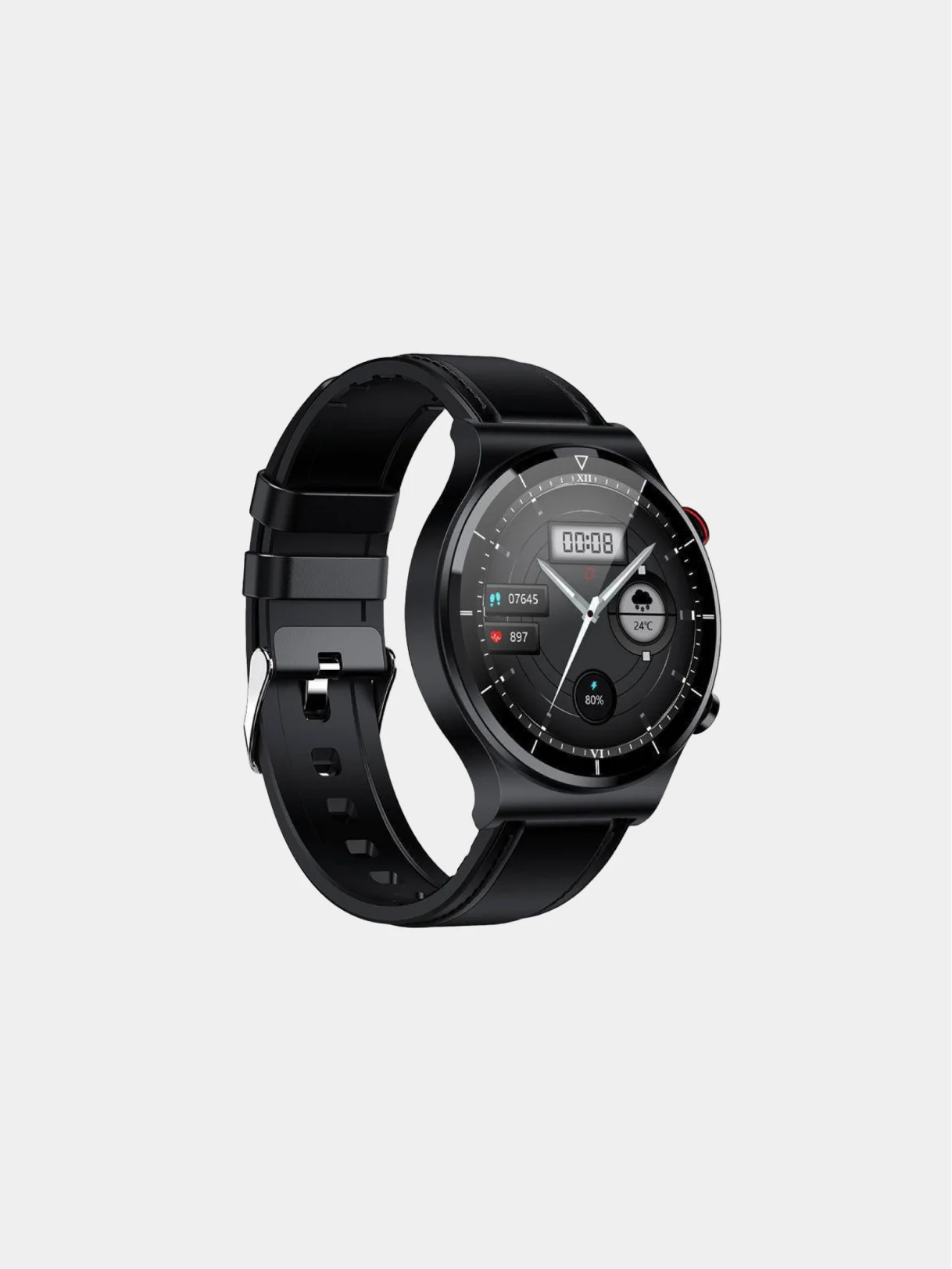 Черный смарт часы Smart Watch ЕT310, температура тела, ЭКГ, сахар в крови