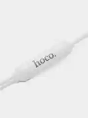 Белый проводные вакуумные наушники HOCO M99, с микрофоном