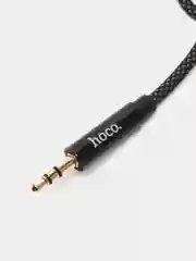 Черный аудиокабель HOCO UPA19, 3.5 мм, AUX, Lightning, 1 м