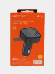 FM-трансмиттер Borofone BC43, 2 USB, QC3.0, с быстрой зарядкой
