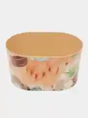 Бежевый контейнер для хранения