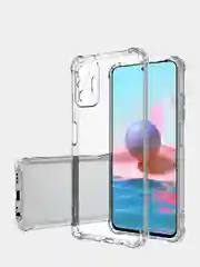 Чехол Xiaomi Redmi Note 10 Pro / Редми Нот 10 Про прозрачный, силиконовый, противоударный