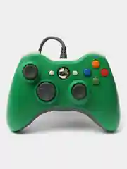 Тёмно-зелёный геймпад для XBox 360, проводной