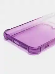 Пурпурный чехол для iPhone 11, с карманом для карт