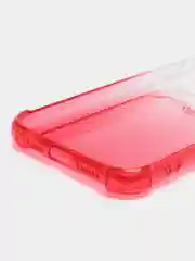 Красный чехол для iPhone 11, с карманом для карт