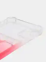Красный чехол для iPhone 11, с карманом для карт