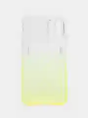 Светло-жёлтый чехол для iPhone 11, с карманом для карт