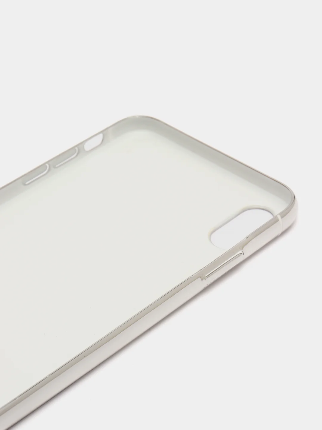 Серебряный чехол для iPhone XS Max