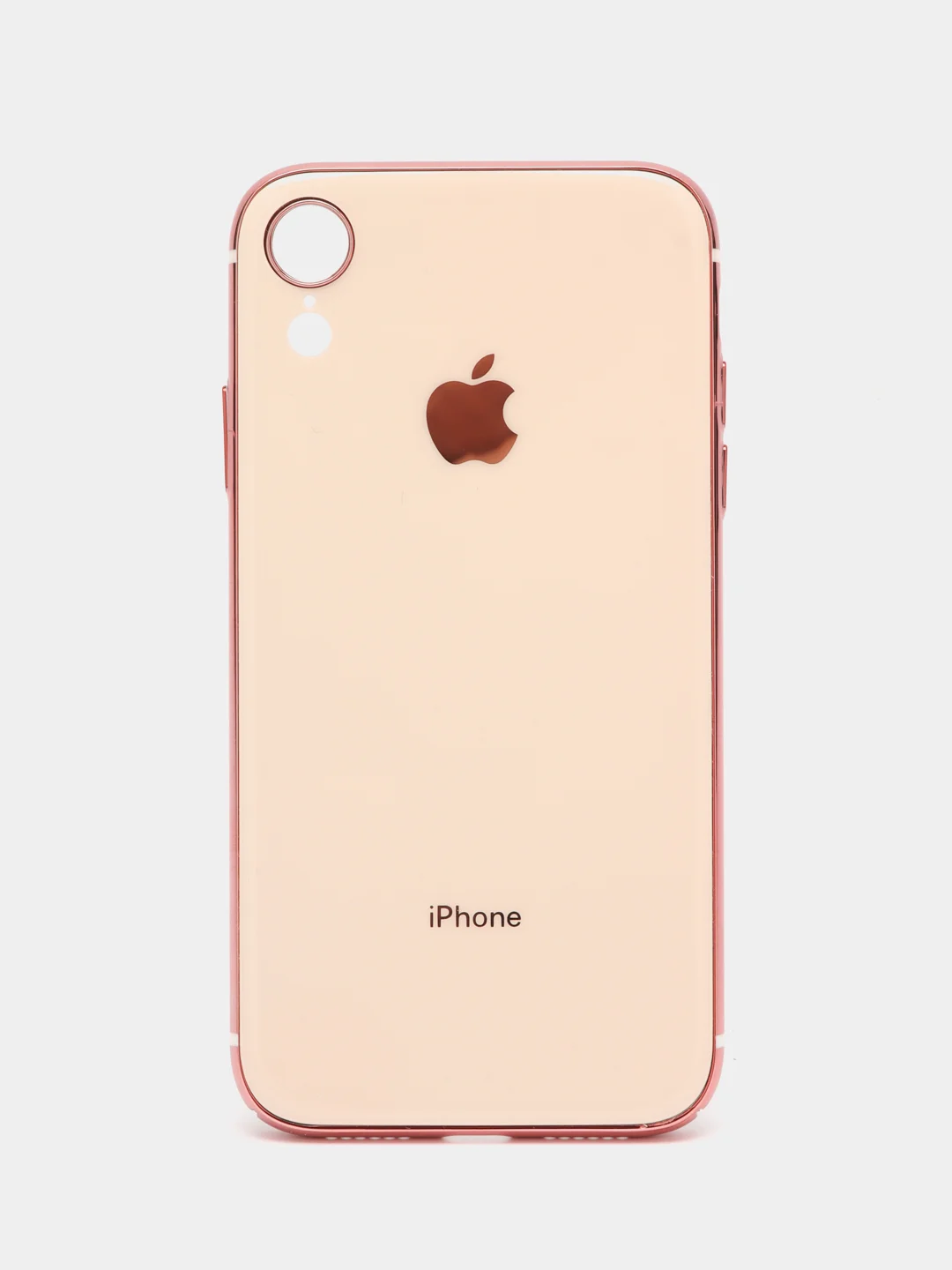 Розовый чехол для iPhone XR