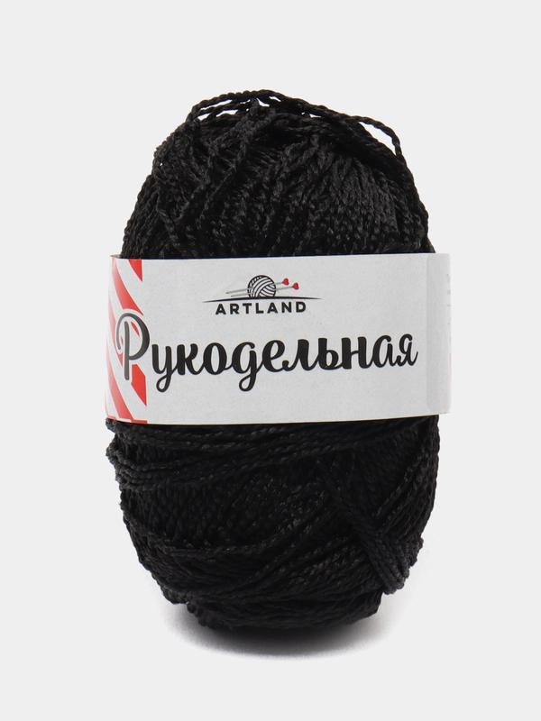 Пряжа рукодельная, крученая