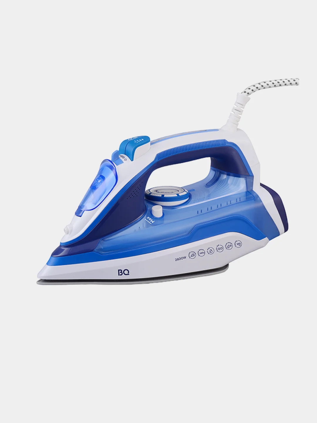 Красный утюг BQ SI1002, 2600 Вт