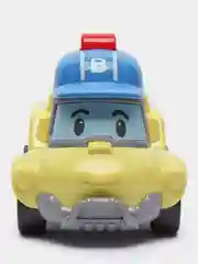 Желтый поли Робокар машинка сборная, игрушка развивающая