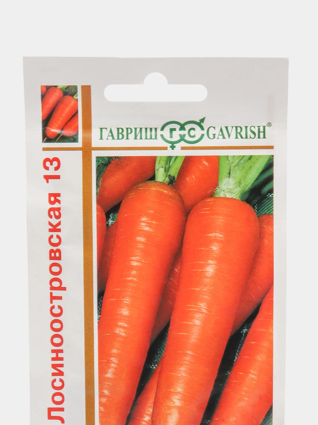 Морковь Гавриш "Лосиноостровская", серия 1+1, 4 г