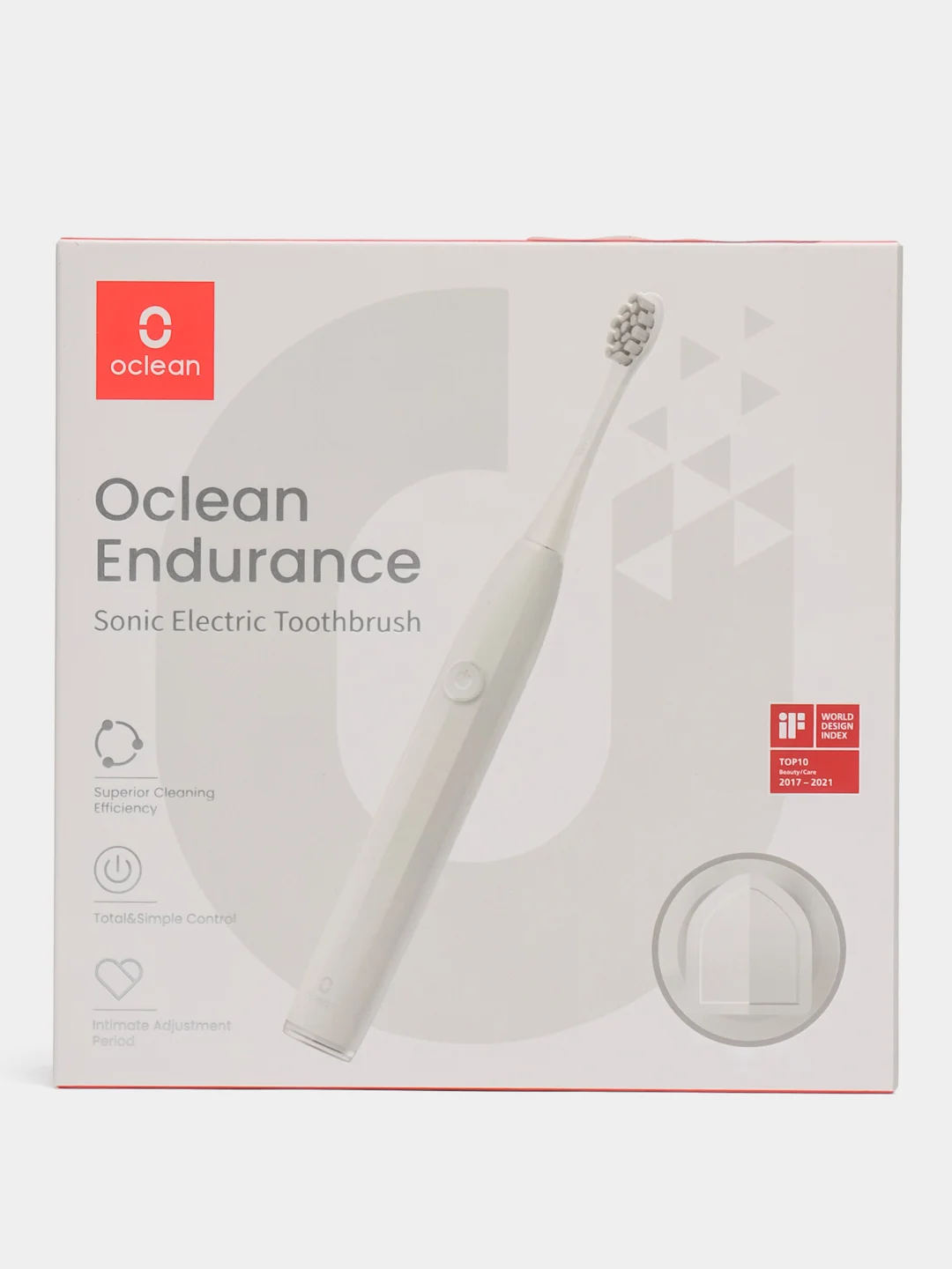Белый электрическая зубная щётка Oclean Endurance