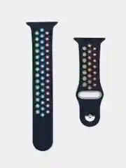 Морской спортивный силиконовый ремешок для смарт-часов Apple Watch