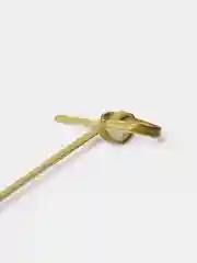 Творческие бамбуковые шпажки "Узелок-цветок", 9-10 см, 20-100 штук