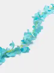 Небесно-голубой искусственные цветы имитация глицинии. Гортензия, свадебное украшение из ротанга