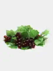 Бордовый искусственные цветы: клубника, виноград, апельсин, лианы