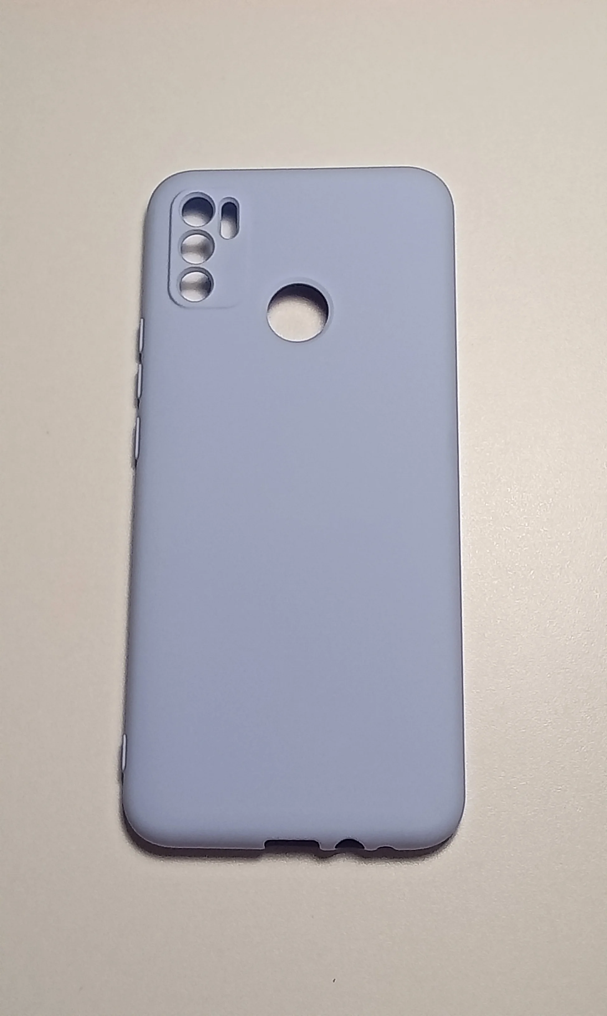 Бирюзовый чехол TECNO Spark 5 Air / TECNO POUVOIR 4 с бархатом внутри и защита камеры