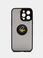 Чехол противоударный для iPhone 14 Pro Max с магнитом и кольцом