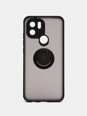 Чехол противоударный Xiaomi Redmi A1 Plus, Redmi A2 Plus c кольцом Редми А1+ / А2+