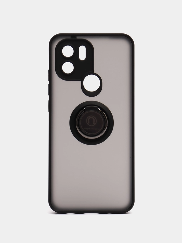 Чехол противоударный Xiaomi Redmi A1 Plus, Redmi A2 Plus c кольцом Редми А1+ / А2+