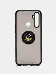Чехол противоударный для Realme C3, Realme 5, Realme 6i с магнитом и кольцом