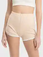 Бежевый шорты женские, спортивные