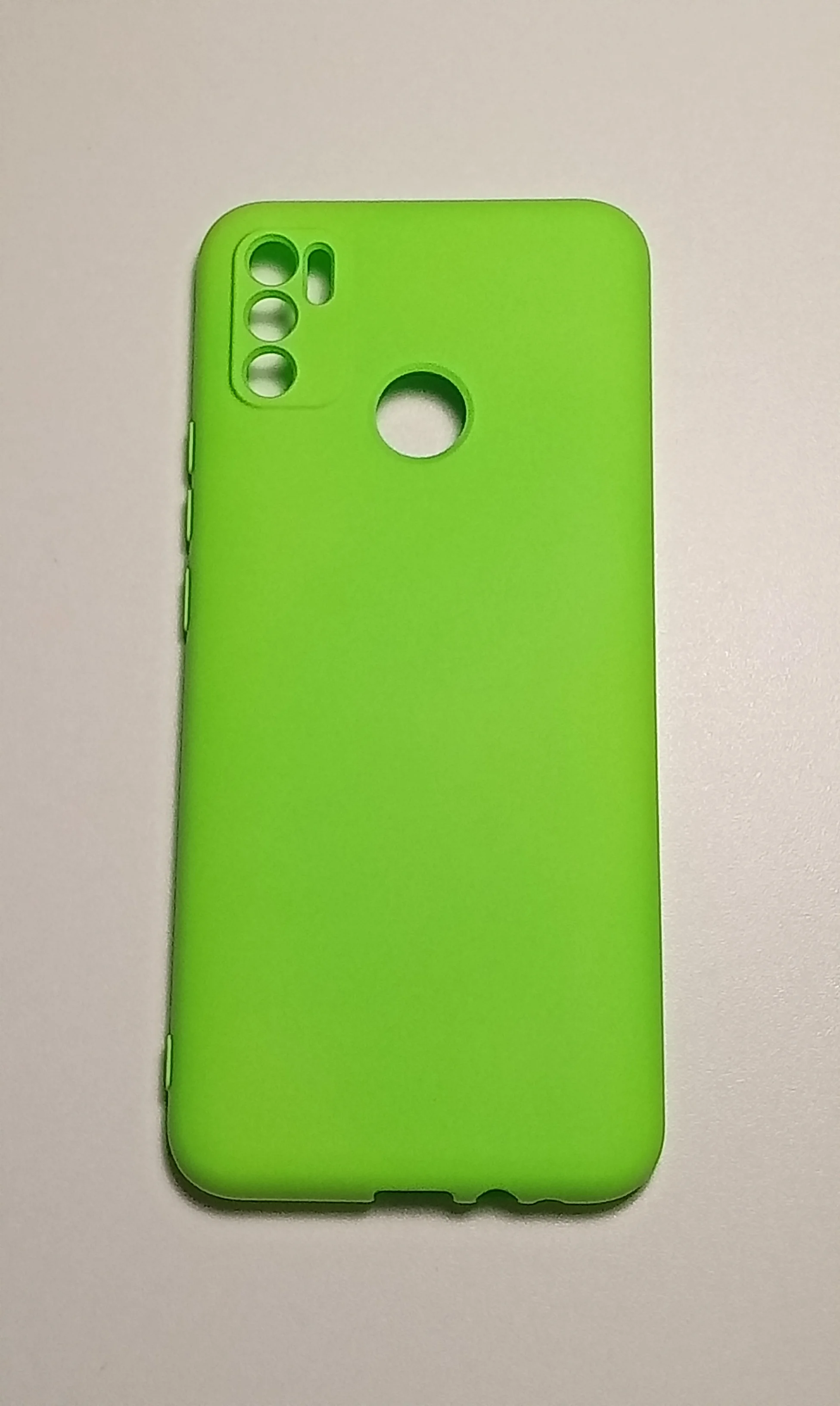 Светло-коричневый чехол TECNO Spark 5 Air / TECNO POUVOIR 4 с бархатом внутри и защита камеры