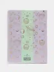 Лавандовый тетрадь LOREX со сменным блоком, А5, 120 л, клетка, твердая обложка, на кольцах