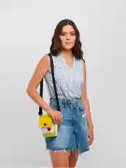 Желтый поясная сумка