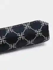 Черный пенал школьный  19х4 см