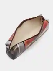 Лимонный пенал школьный для мальчика "Машинки", мягкий тубус, 21х6см
