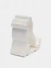 Белый подставка для телефона настольная "Кошка"