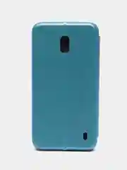 Голубой чехол-книжка на Nokia 2