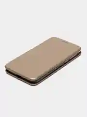 Золотой чехол-книжка на Nokia 2