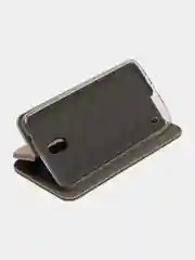 Золотой чехол-книжка на Nokia 2