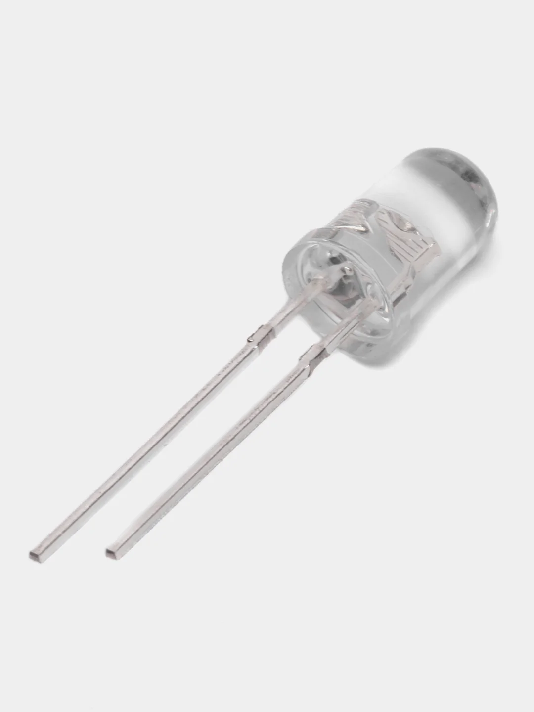 Синий светодиоды LED прозрачные, комплект 10 штук