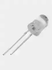 Синий светодиоды LED прозрачные, комплект 10 штук