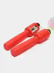 Красный скакалка со счетчиком, длина регулируется