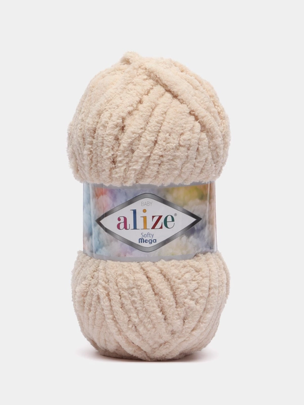 Пряжа Alize Softy mega (Ализе софти мега), 100 г, 70 м