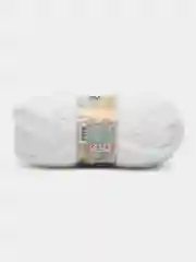 Белый пряжа Alize Softy mega (Ализе софти мега), 100 г, 70 м