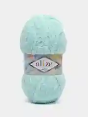 Голубой пряжа Alize Softy mega (Ализе софти мега), 100 г, 70 м