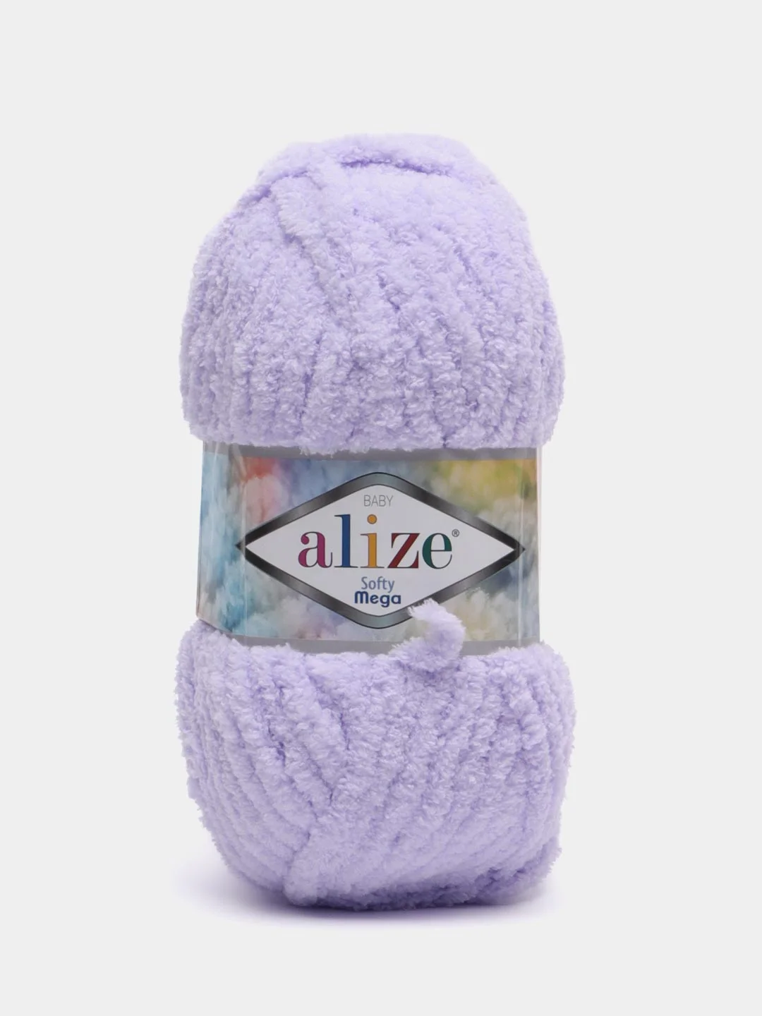 Лавандовый пряжа Alize Softy mega (Ализе софти мега), 100 г, 70 м
