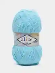 Лазурный пряжа Alize Softy mega (Ализе софти мега), 100 г, 70 м