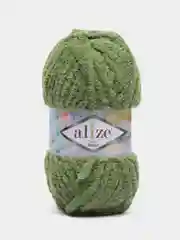 Лайм пряжа Alize Softy mega (Ализе софти мега), 100 г, 70 м